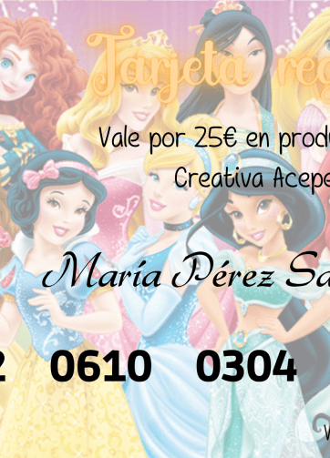 Tarjeta regalo