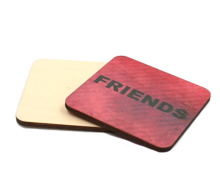 posavasos de madera
