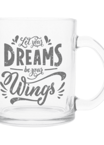Taza de cristal