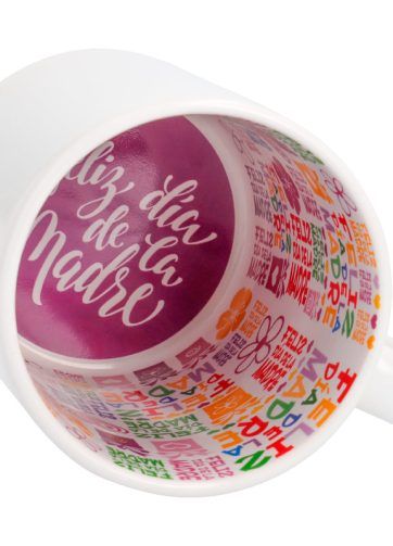 Taza con interior día de la madre